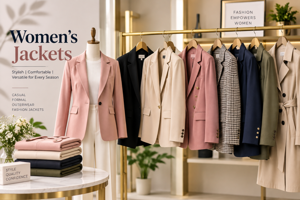 Women’s jackets for wholesale and export