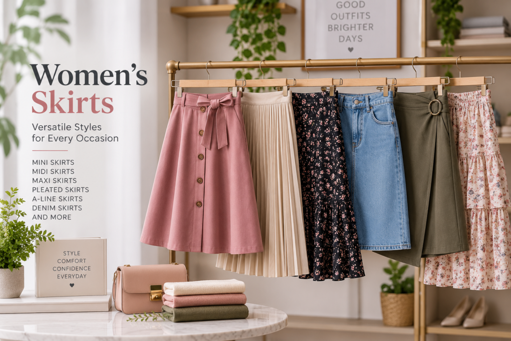 Women’s skirts for wholesale and export