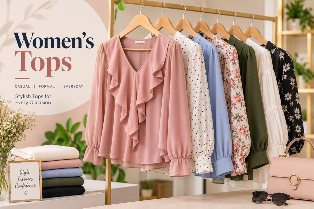 Women’s tops for wholesale and export